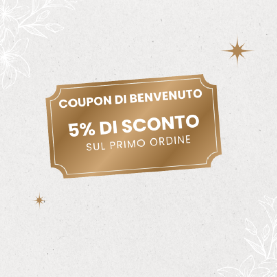 COUPON DI BENVENUTO 