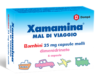 XAMAMINA MAL DI VIAG*BB 6CPS - Farmacia Sant Anna SAS del Dott. Mariani Federigo