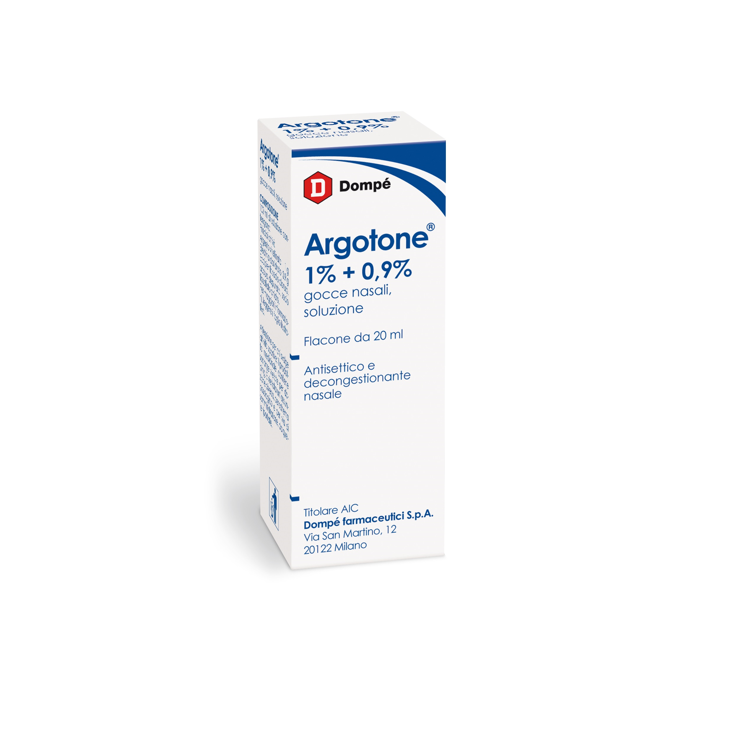 ARGOTONE*GTT RINO 20ML 1%+0,9% - Farmacia Sant Anna SAS del Dott. Mariani Federigo