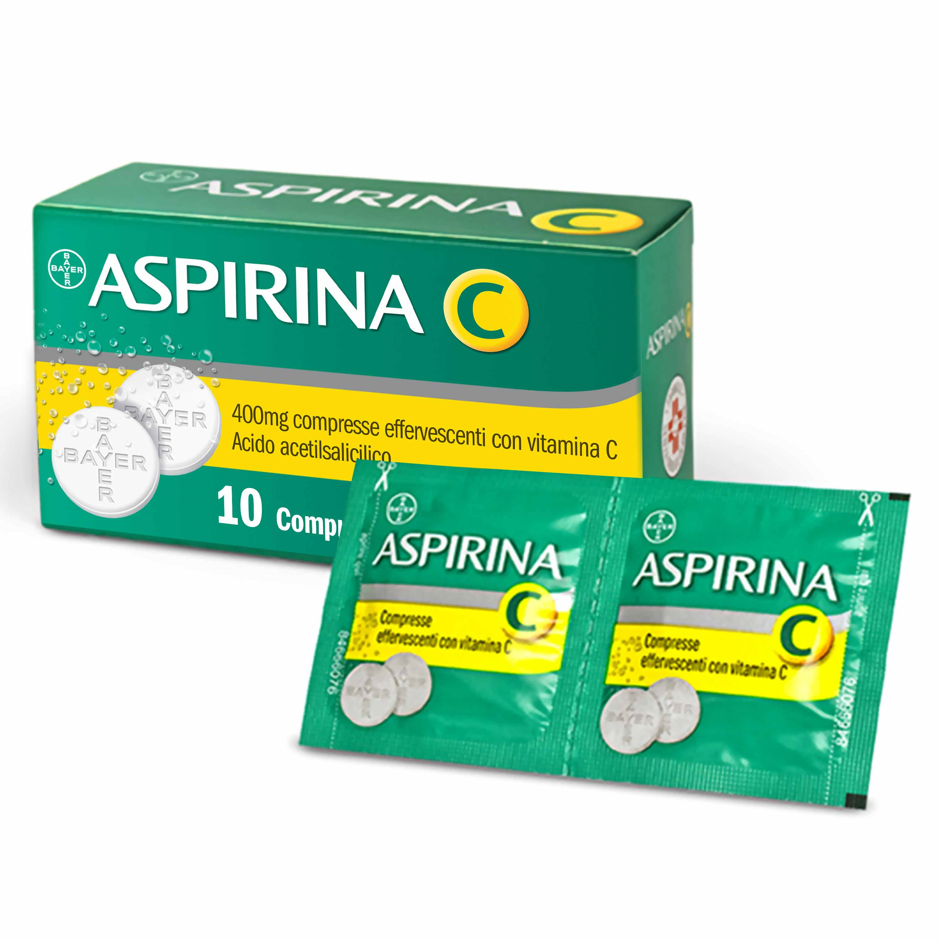 ASPIRINA C*10CPR EFF 400+240MG - Farmacia Sant Anna SAS del Dott. Mariani Federigo