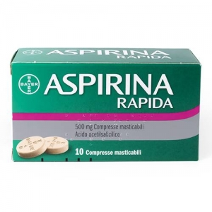 ASPIRINA RAPIDA*10CPRMAST500MG - Farmacia Sant Anna SAS del Dott. Mariani Federigo