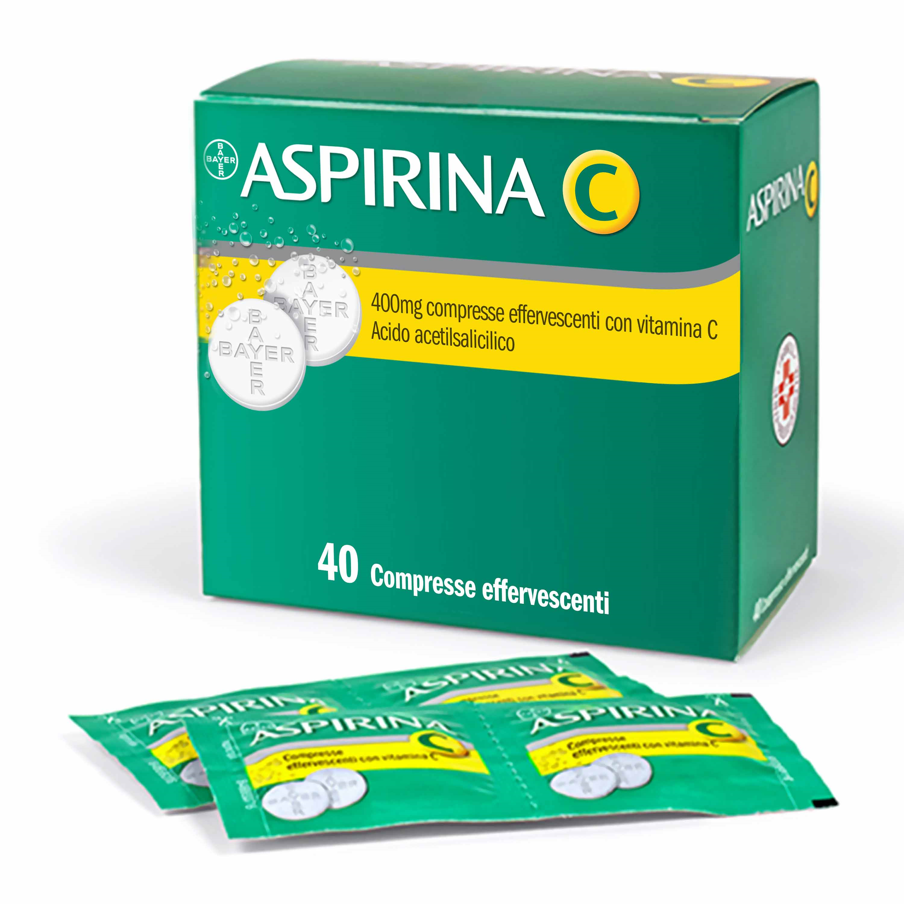 ASPIRINA C*40CPR EFF 400+240MG - Farmacia Sant Anna SAS del Dott. Mariani Federigo
