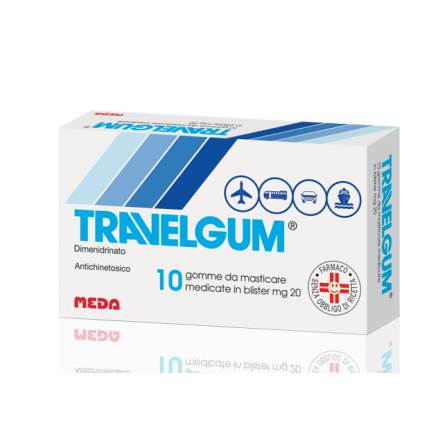 TRAVELGUM*10GOMME MAST 20MG - Farmacia Sant Anna SAS del Dott. Mariani Federigo