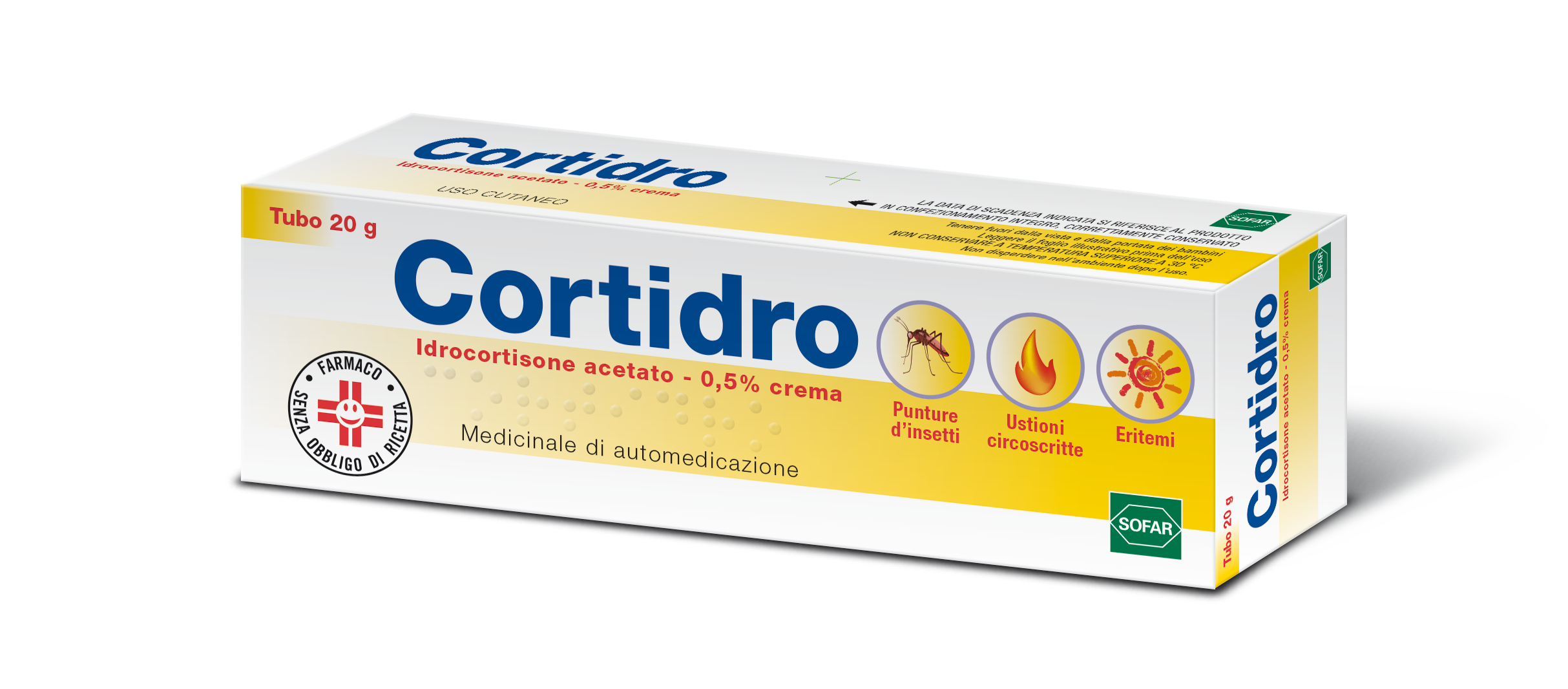 CORTIDRO*CREMA 20G 0,5% - Farmacia Sant Anna SAS del Dott. Mariani Federigo