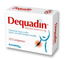 DEQUADIN*20CPR 0,25MG - Farmacia Sant Anna SAS del Dott. Mariani Federigo