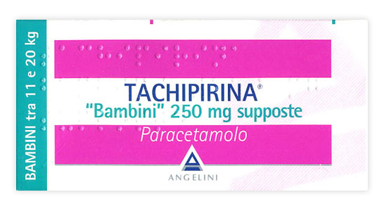 TACHIPIRINA*BB 10SUPP 250MG - Farmacia Sant Anna SAS del Dott. Mariani Federigo