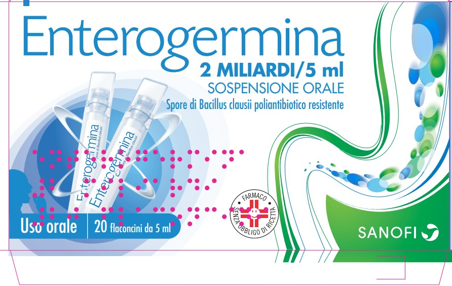 ENTEROGERMINA*OS 20FL 2MLD/5ML - Farmacia Sant Anna SAS del Dott. Mariani Federigo