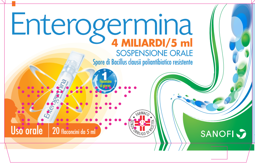 ENTEROGERMINA*OS 20FL 4MLD 5ML - Farmacia Sant Anna SAS del Dott. Mariani Federigo