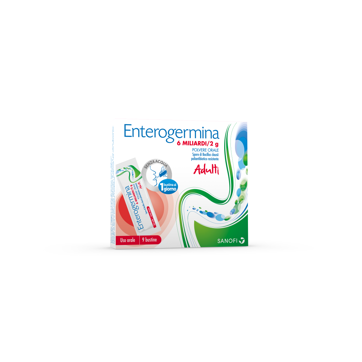 ENTEROGERMINA*OS 9BS 6MLD/2G - Farmacia Sant Anna SAS del Dott. Mariani Federigo