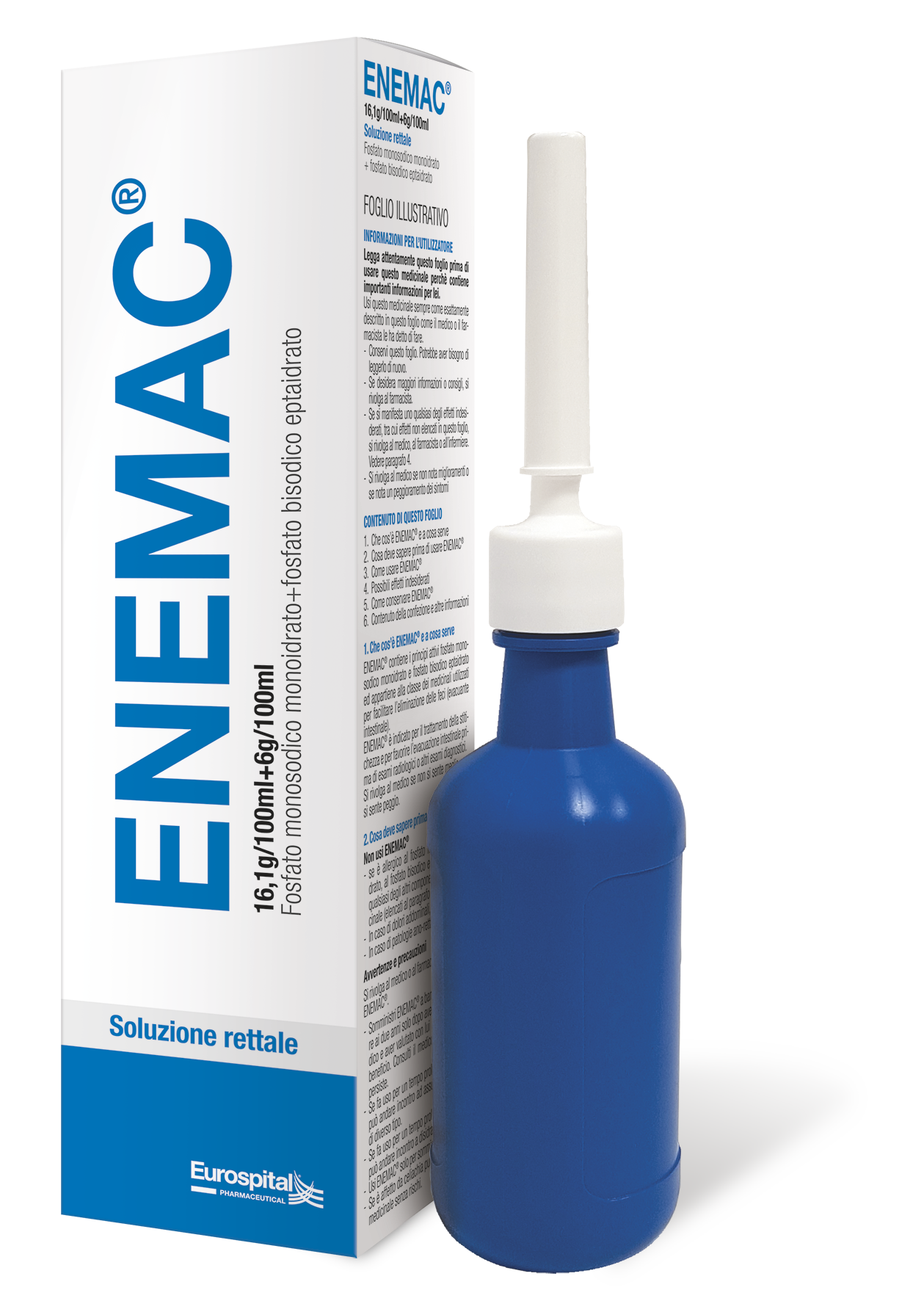 ENEMAC*FL 130ML 16,1+6/100ML - Farmacia Sant Anna SAS del Dott. Mariani Federigo