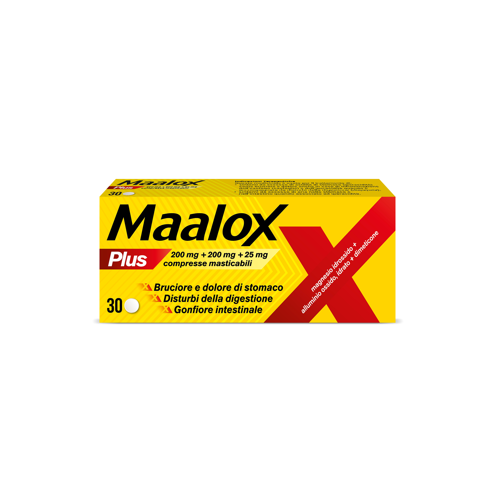 MAALOX PLUS*30CPR MAST - Farmacia Sant Anna SAS del Dott. Mariani Federigo