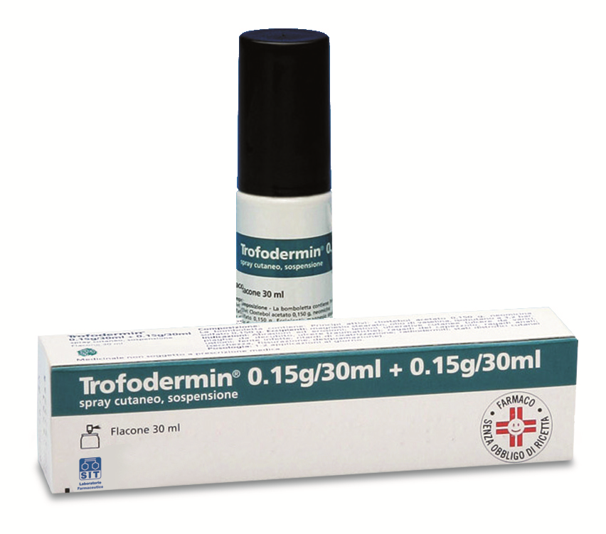 TROFODERMIN*SPR CUT 30ML 5%+5% - Farmacia Sant Anna SAS del Dott. Mariani Federigo