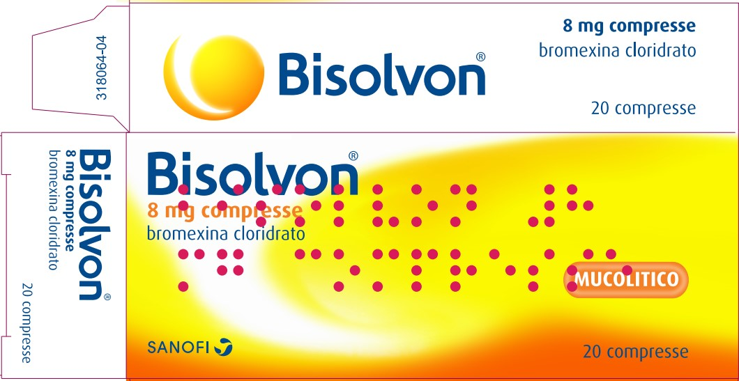 BISOLVON*20CPR 8MG - Farmacia Sant Anna SAS del Dott. Mariani Federigo