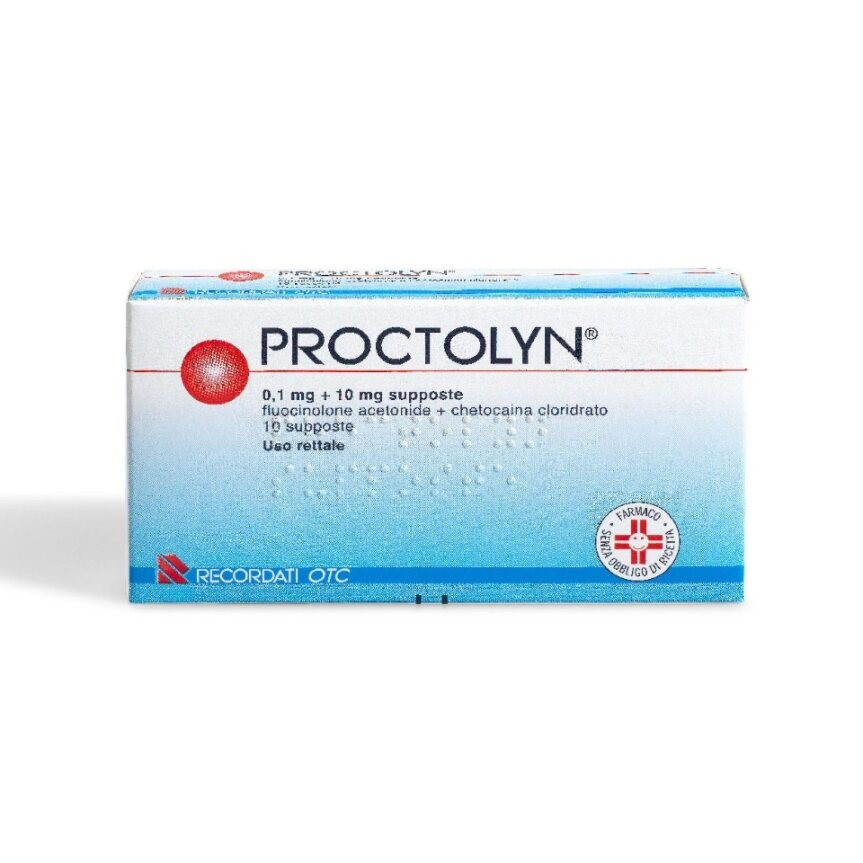 PROCTOLYN*10SUPP 0,1MG+10MG - Farmacia Sant Anna SAS del Dott. Mariani Federigo