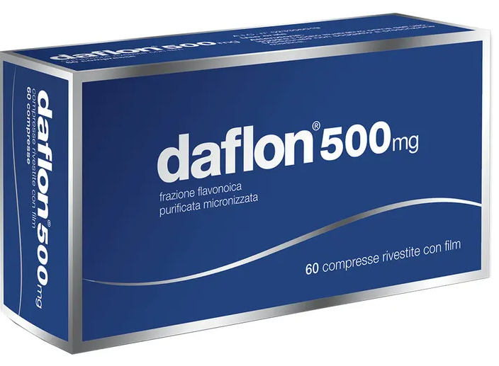 DAFLON*60CPR RIV 500MG - Farmacia Sant Anna SAS del Dott. Mariani Federigo