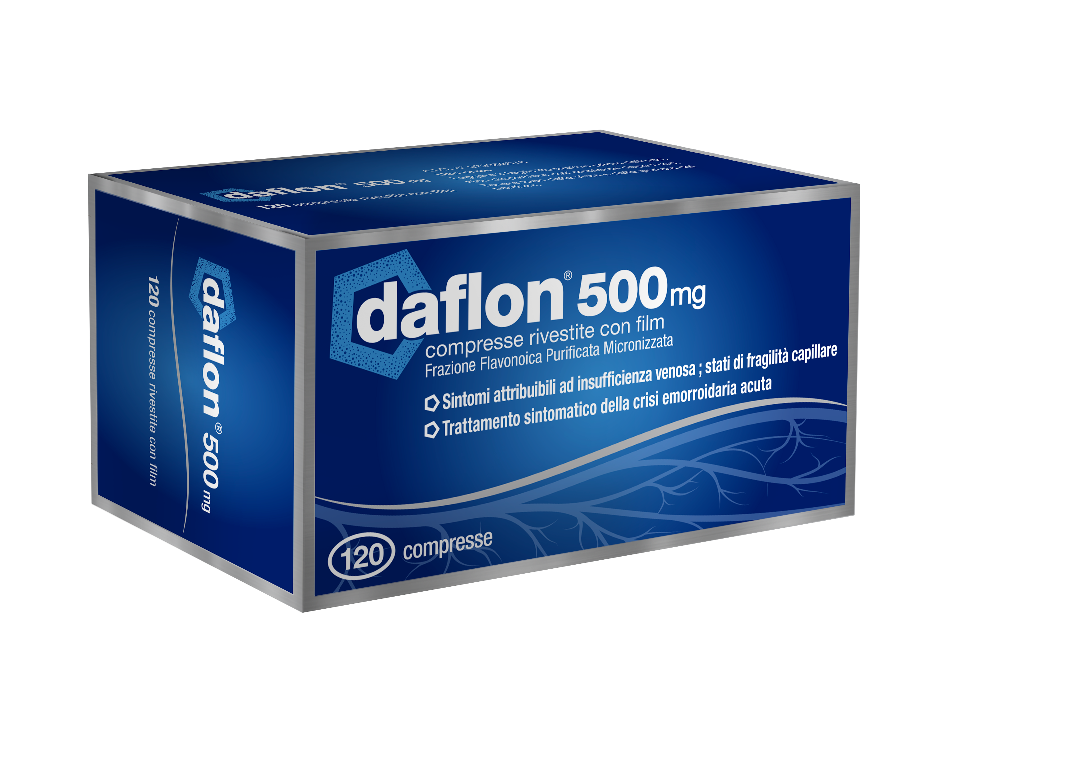 DAFLON*120CPR RIV 500MG - Farmacia Sant Anna SAS del Dott. Mariani Federigo