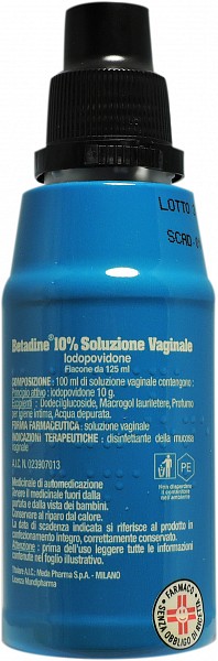 BETADINE*SOLUZ VAG 125ML 10% - Farmacia Sant Anna SAS del Dott. Mariani Federigo