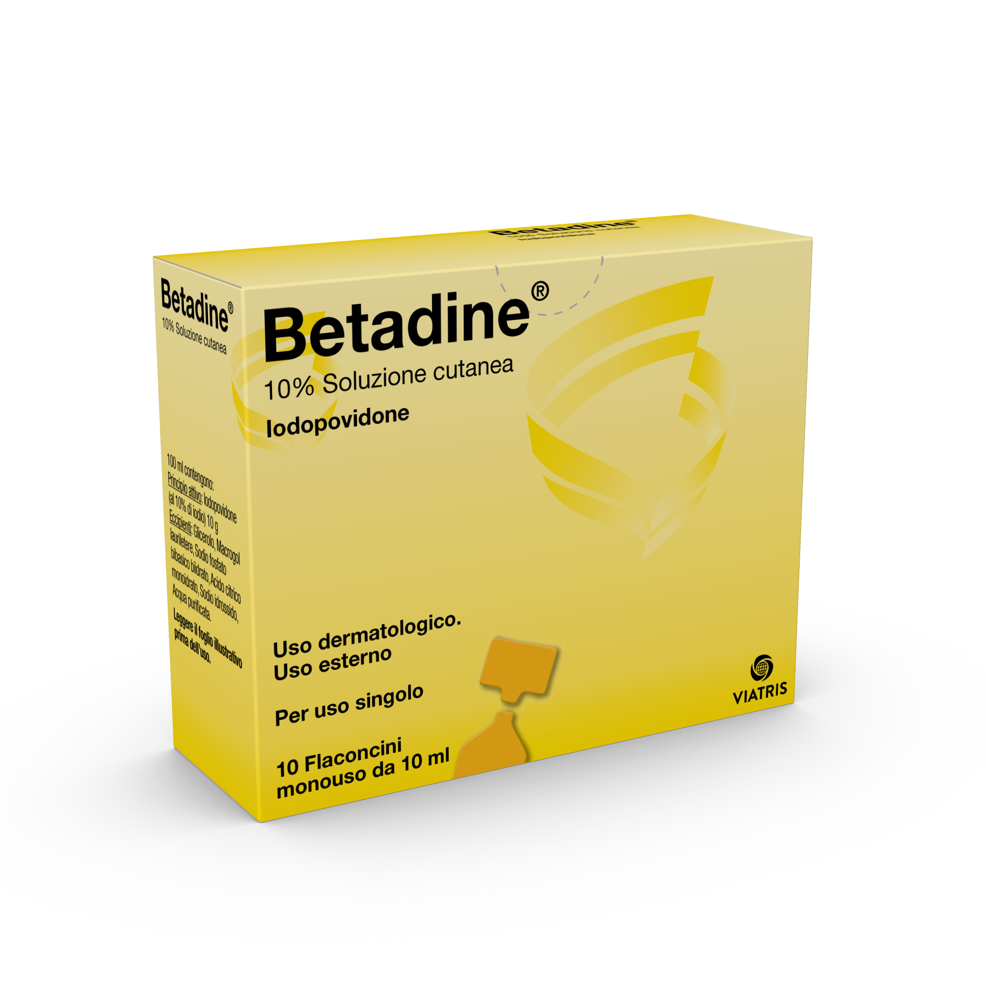 BETADINE*SOL CUT 10FL 10ML 10% - Farmacia Sant Anna SAS del Dott. Mariani Federigo