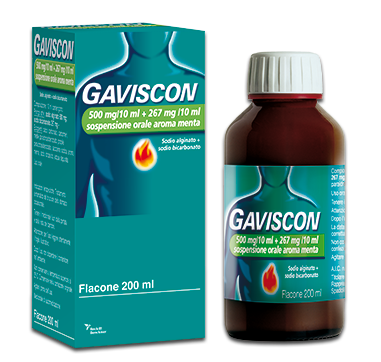 GAVISCON*OS 500+267MG/10ML MEN - Farmacia Sant Anna SAS del Dott. Mariani Federigo