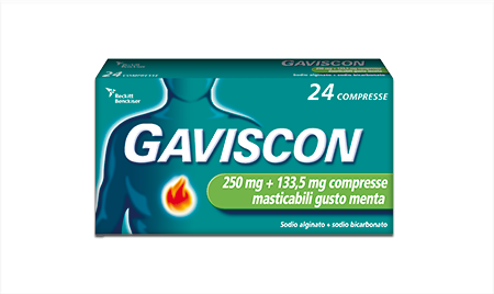 GAVISCON*24CPR MENT250+133,5MG - Farmacia Sant Anna SAS del Dott. Mariani Federigo