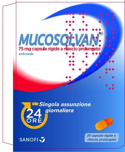 MUCOSOLVAN*20CPS 75MG RP - Farmacia Sant Anna SAS del Dott. Mariani Federigo