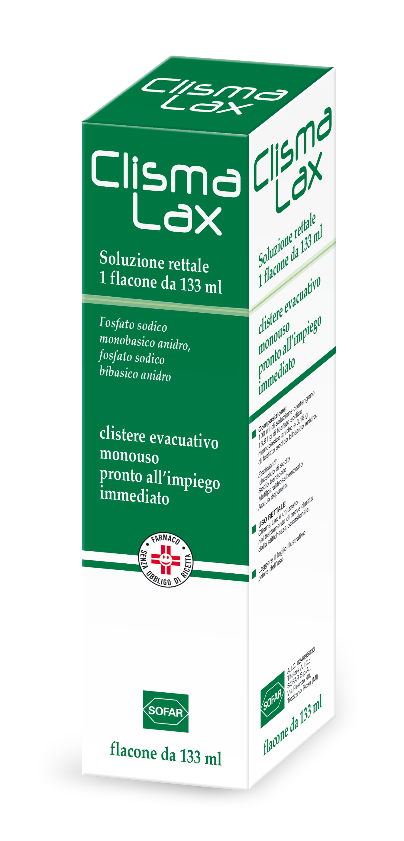 CLISMALAX*1CLISMA 133ML - Farmacia Sant Anna SAS del Dott. Mariani Federigo