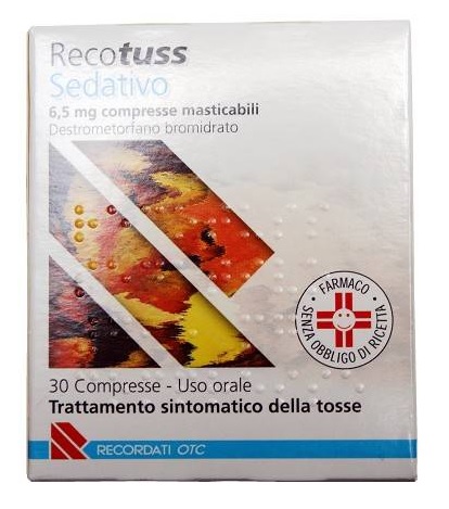 RECOTUSS SEDAT*30CPR MAST6,5MG - Farmacia Sant Anna SAS del Dott. Mariani Federigo
