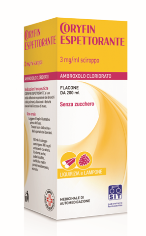 CORYFIN TOSSE ESPETT*SCIR200ML - Farmacia Sant Anna SAS del Dott. Mariani Federigo
