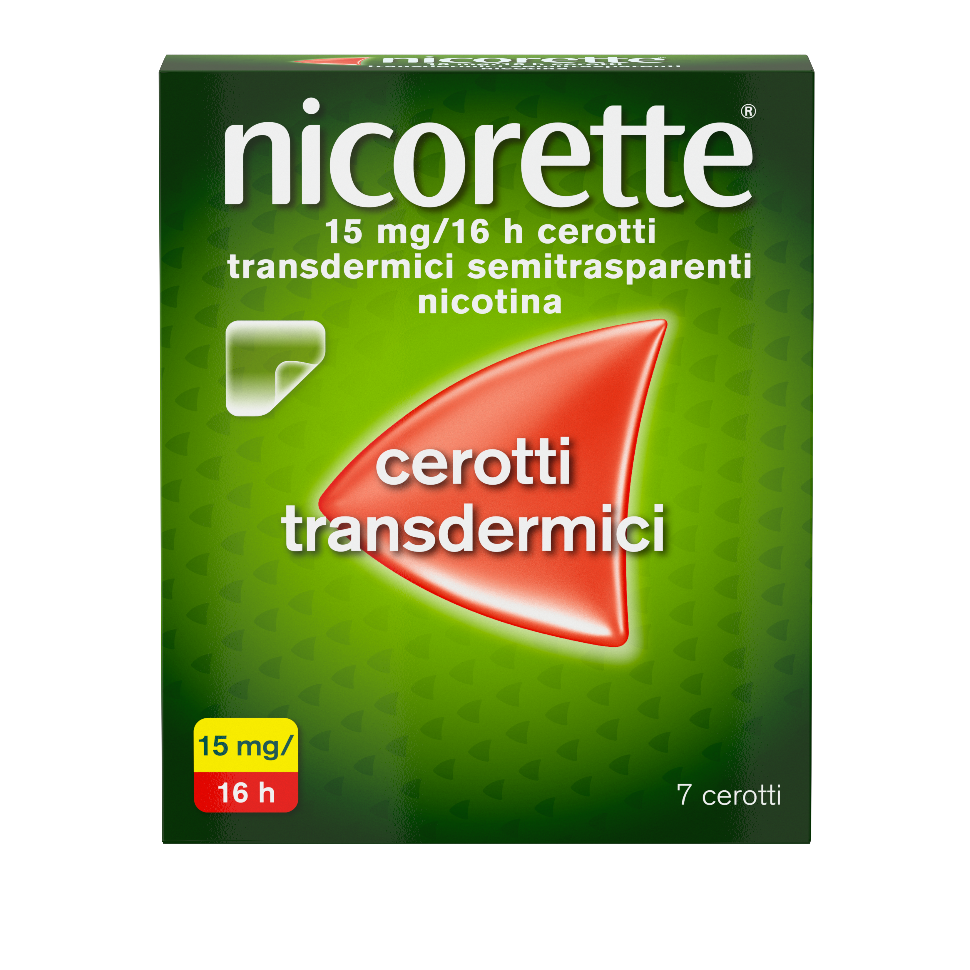 NICORETTE*7CER TRANSD 15MG/16H - Farmacia Sant Anna SAS del Dott. Mariani Federigo