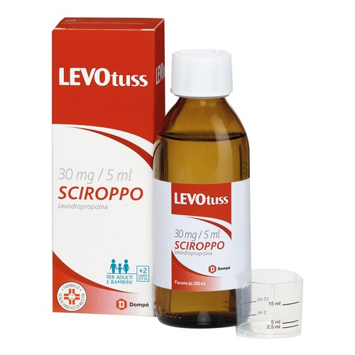 LEVOTUSS*SCIR 200ML 30MG/5ML - Farmacia Sant Anna SAS del Dott. Mariani Federigo