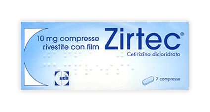 ZIRTEC*7CPR RIV 10MG - Farmacia Sant Anna SAS del Dott. Mariani Federigo