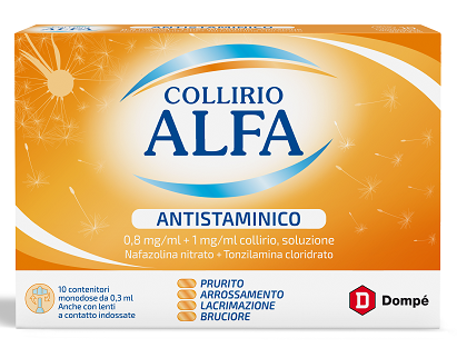 COLLIRIO ALFA ANTISTAM*10CONT - Farmacia Sant Anna SAS del Dott. Mariani Federigo