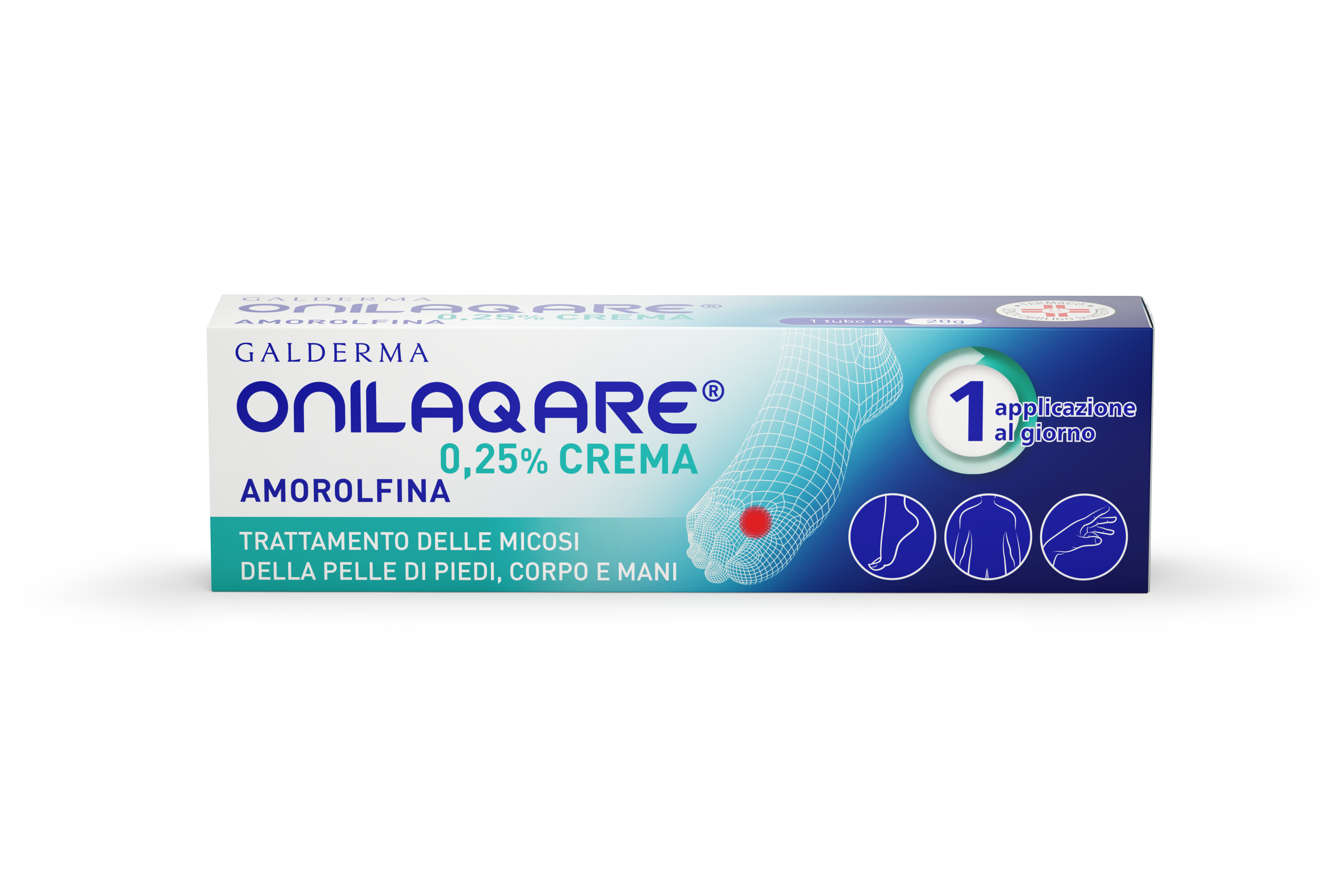 ONILAQARE*DERM CREMA 20G 0,25% - Farmacia Sant Anna SAS del Dott. Mariani Federigo