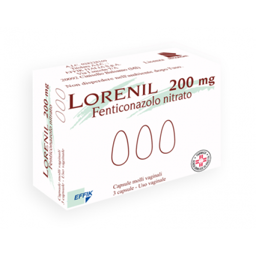 LORENIL*3CPS MOLLI VAG 200MG - Farmacia Sant Anna SAS del Dott. Mariani Federigo