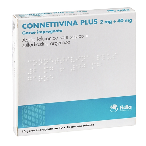 CONNETTIVINA PLUS*10GARZE10x10 - Farmacia Sant Anna SAS del Dott. Mariani Federigo