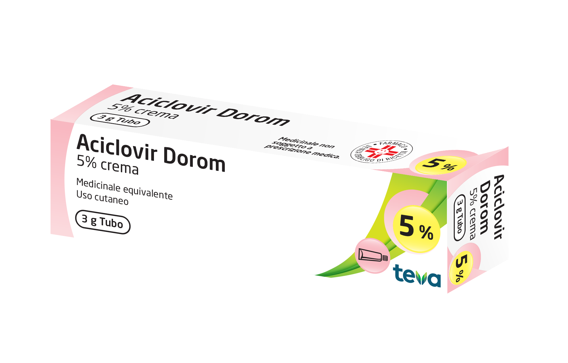 ACICLOVIR DOROM*CREMA 3G 5% - Farmacia Sant Anna SAS del Dott. Mariani Federigo