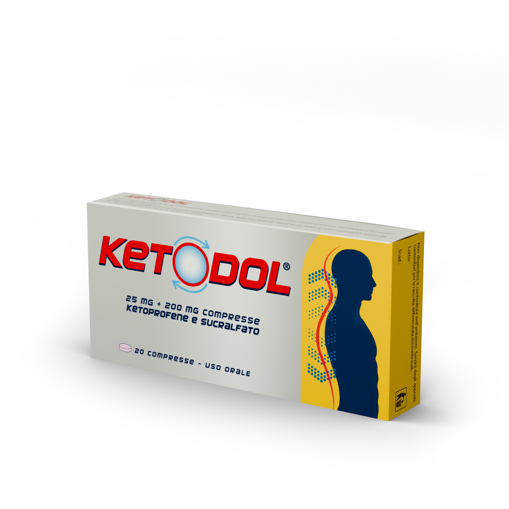KETODOL*20CPR 25MG+200MG - Farmacia Sant Anna SAS del Dott. Mariani Federigo