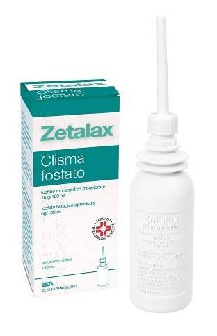 ZETALAX CLISMA FOSFATO*133ML - Farmacia Sant Anna SAS del Dott. Mariani Federigo