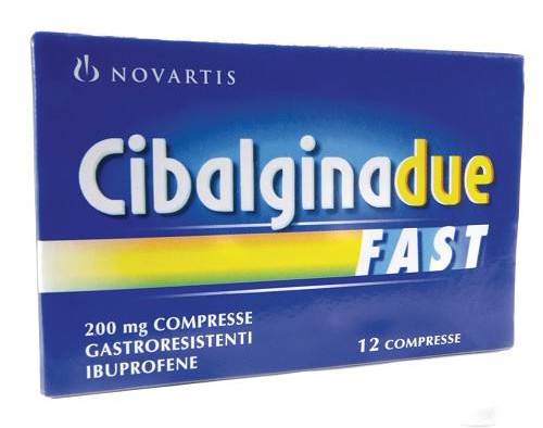CIBALGINA DUE FAST*12CPR 200MG - Farmacia Sant Anna SAS del Dott. Mariani Federigo