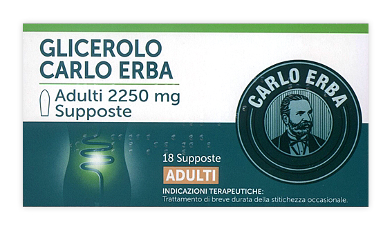 GLICEROLO*AD 18SUPP 2250MG - Farmacia Sant Anna SAS del Dott. Mariani Federigo