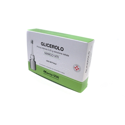 GLICEROLO MV*6MONODOSI 2,25G - Farmacia Sant Anna SAS del Dott. Mariani Federigo