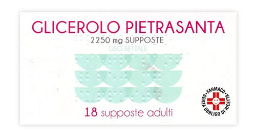GLICEROLO*AD 18SUPP 2250MG - Farmacia Sant Anna SAS del Dott. Mariani Federigo