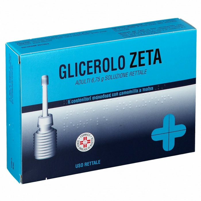GLICEROLO ZETA*6CONT 6,75G CAM - Farmacia Sant Anna SAS del Dott. Mariani Federigo