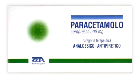 PARACETAMOLO ZETA*20CPR 500MG - Farmacia Sant Anna SAS del Dott. Mariani Federigo