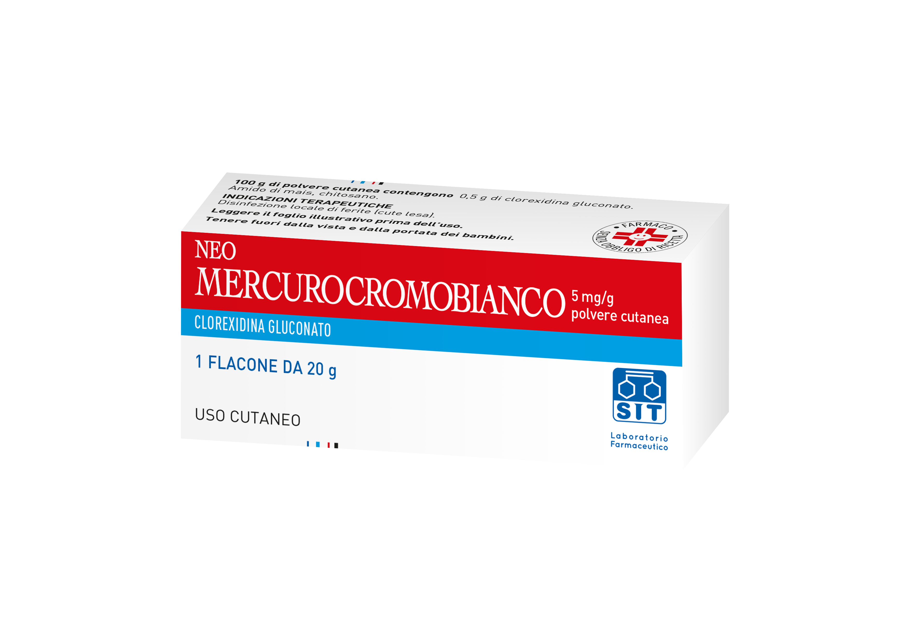 NEOMERCUROCROMO BIANCO*POLV20G - Farmacia Sant Anna SAS del Dott. Mariani Federigo