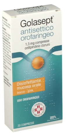 GOLASEPT ANT ORO*20CPR 1,3MG - Farmacia Sant Anna SAS del Dott. Mariani Federigo