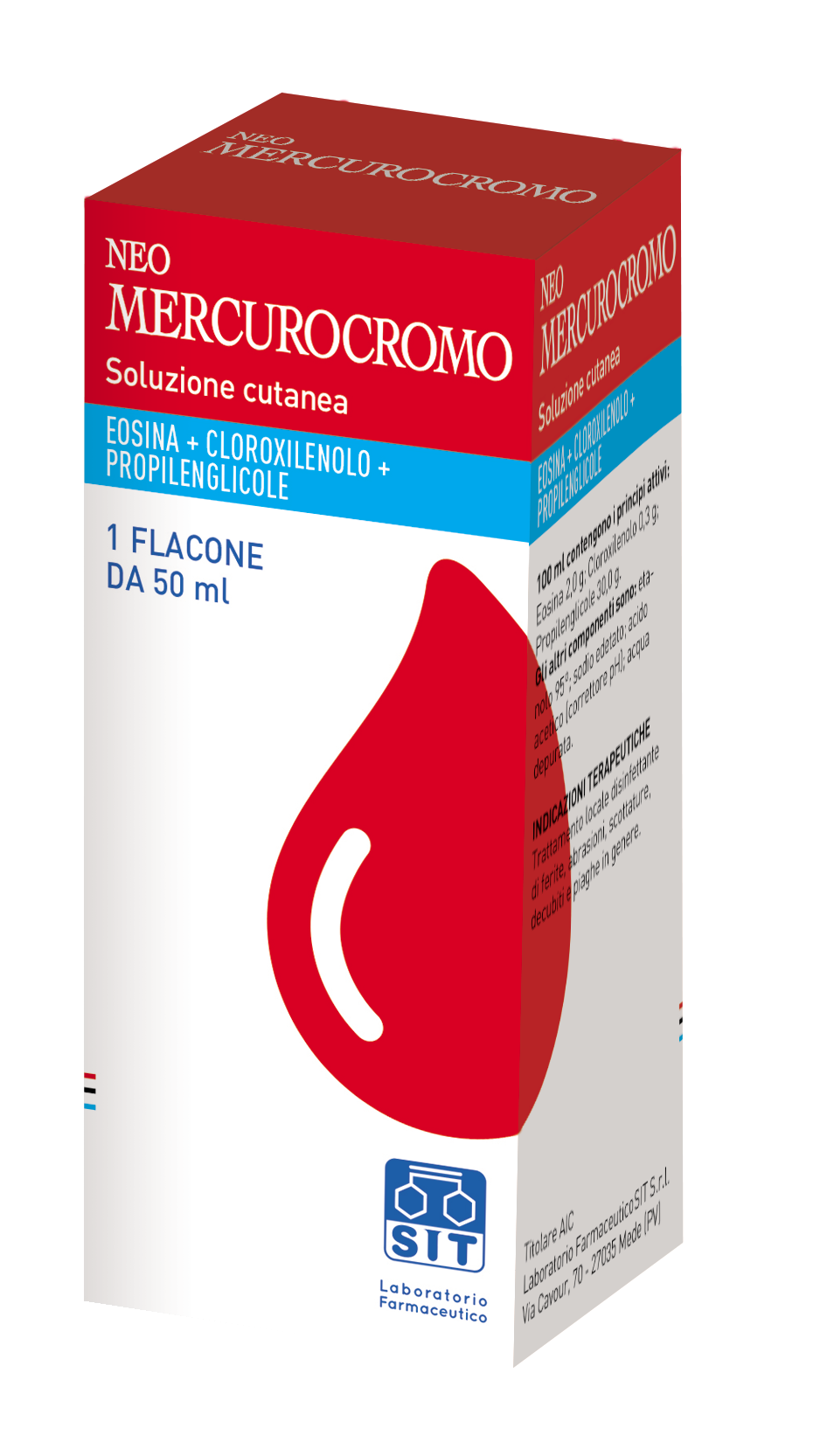 NEOMERCUROCROMO*SOLUZ FL 50ML - Farmacia Sant Anna SAS del Dott. Mariani Federigo