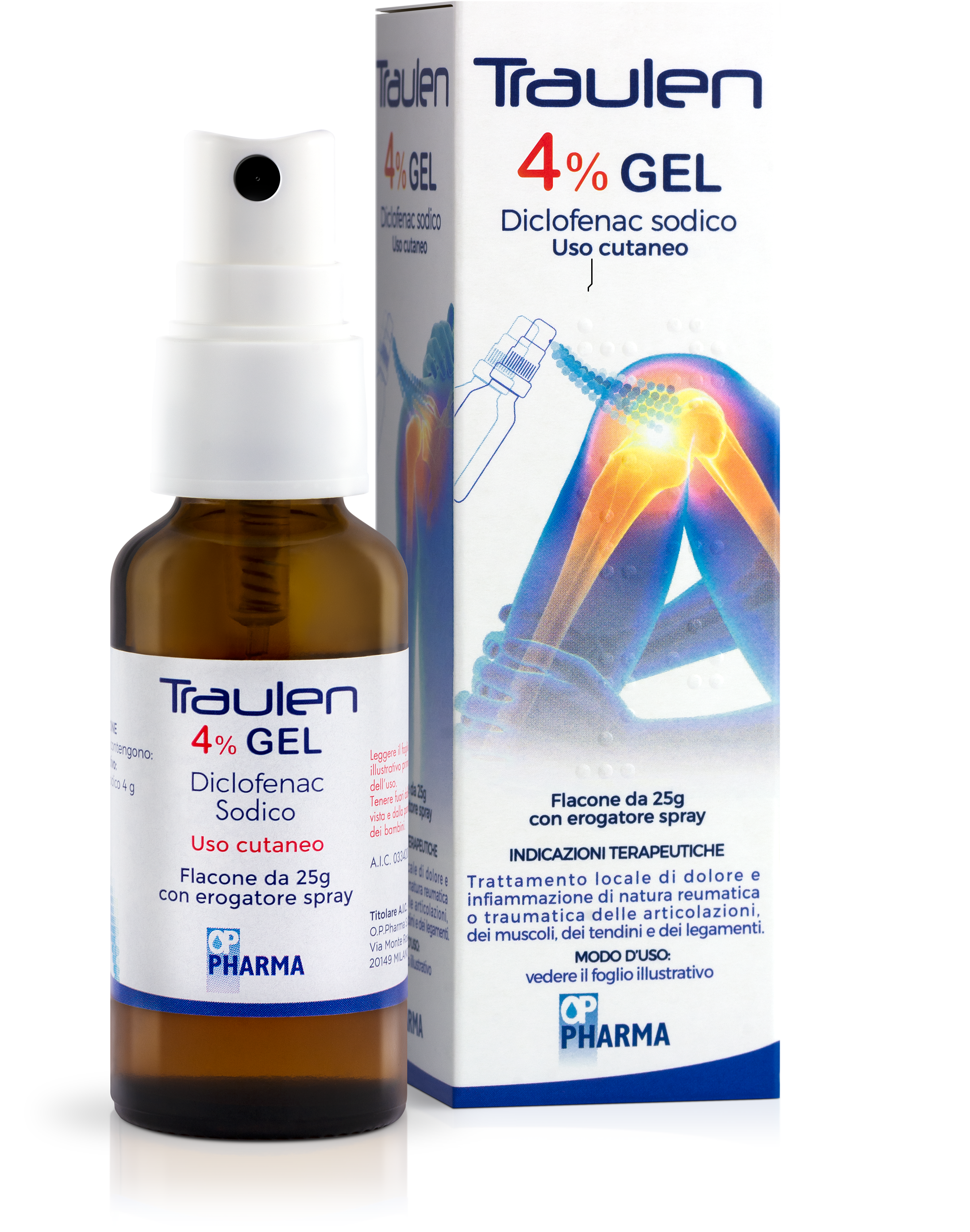 TRAULEN*GEL 4% FL 25G C/EROG - Farmacia Sant Anna SAS del Dott. Mariani Federigo