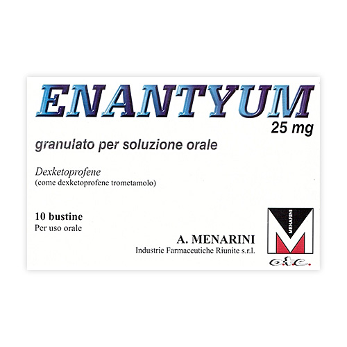 ENANTYUM*10BUST OS GRAT 25MG - Farmacia Sant Anna SAS del Dott. Mariani Federigo