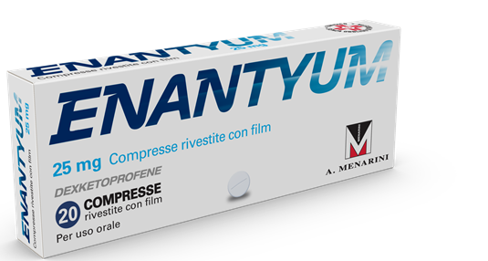 ENANTYUM*20CPR RIV 25MG - Farmacia Sant Anna SAS del Dott. Mariani Federigo